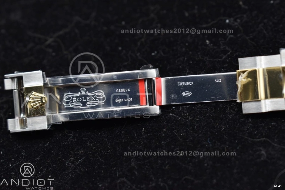 YG 116623 Edition Plated Bracelet on SS YG SA3135 GMF White Best Dial Yacht-Master 1108